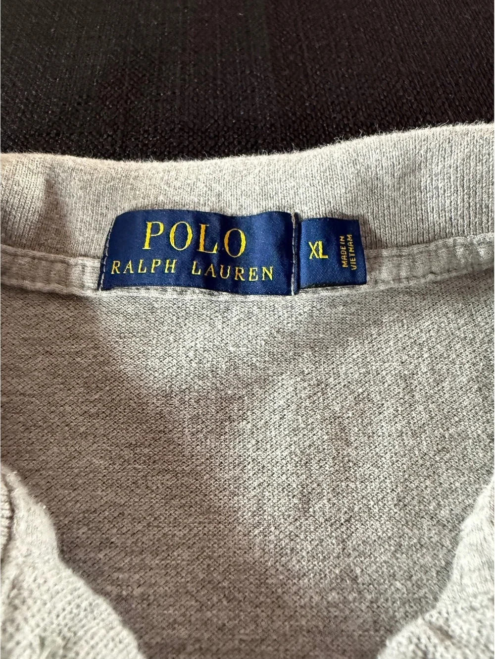 Polo Ralph Lauren Men's Gray Short Sleeve Polo Shirt XL